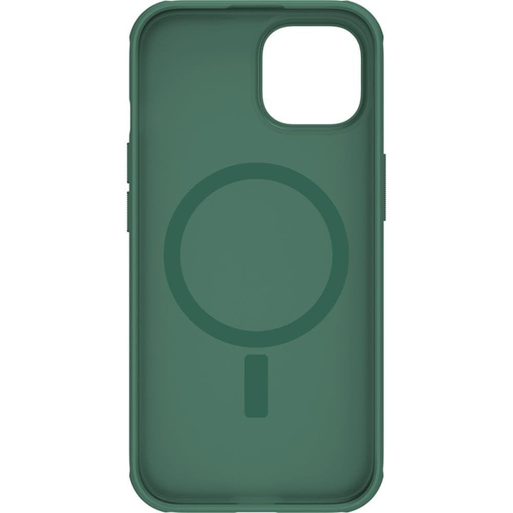 Nillkin - iPhone 15 - Carcasa Super Frosted Shield Pro Magnetic Case - Deep Green