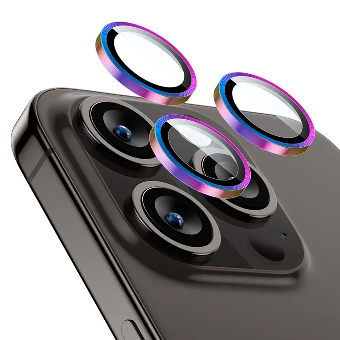 ESR - iPhone 15 Pro / 15 Pro Max - Protector de camara Armorite Lens - Chromatic