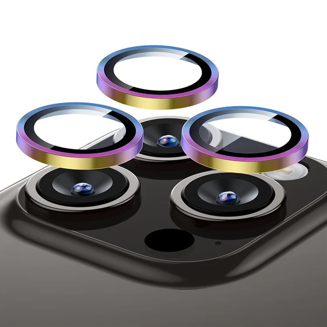 ESR - iPhone 15 Pro / 15 Pro Max - Protector de camara Armorite Lens - Chromatic