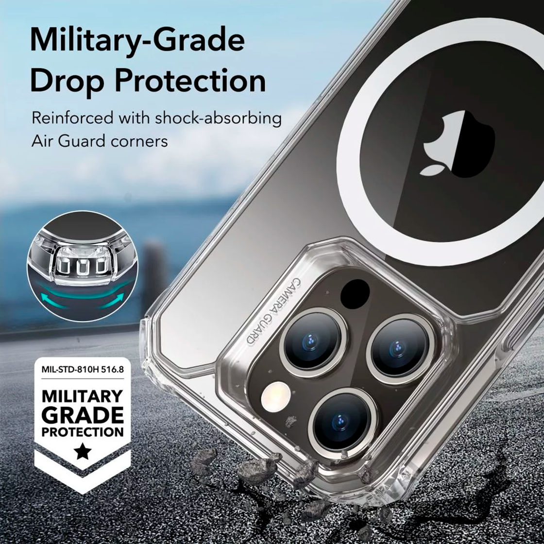ESR - iPone 15 Pro - Carcasa Air Armor - Clear