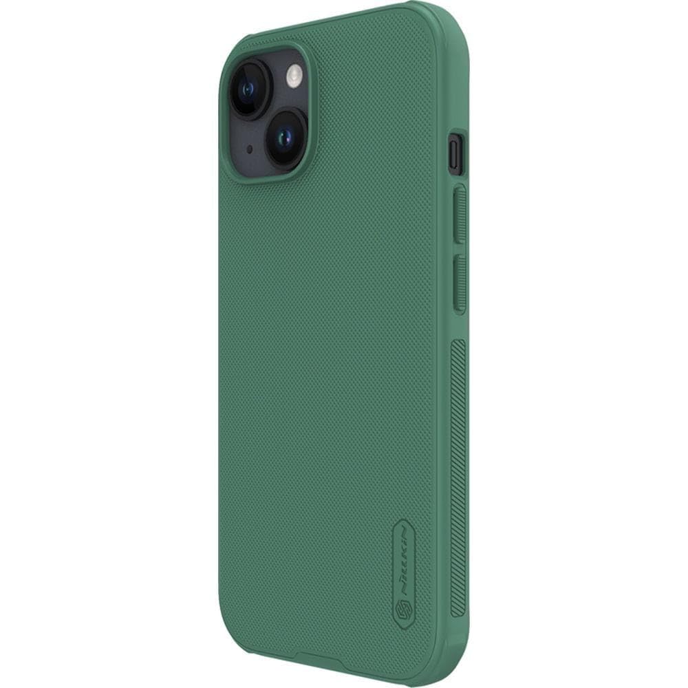 Nillkin - iPhone 15 - Carcasa Super Frosted Shield Pro Magnetic Case - Deep Green