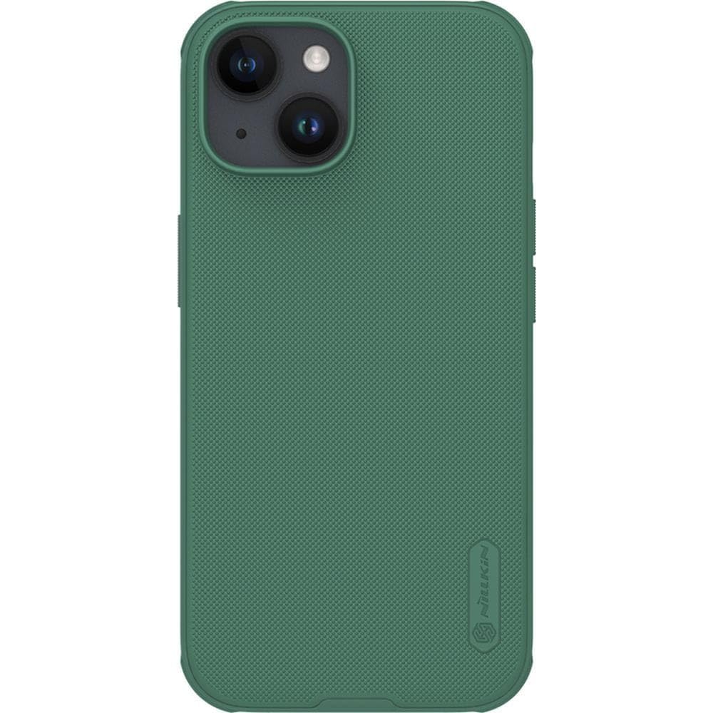 Nillkin - iPhone 15 - Carcasa Super Frosted Shield Pro Magnetic Case - Deep Green