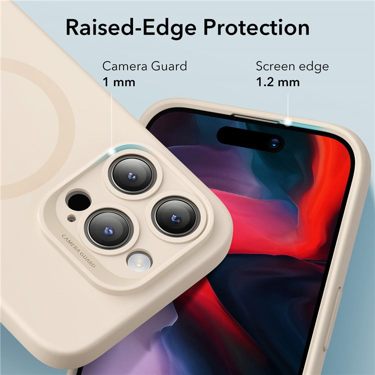 ESR - iPone 15 Pro - Carcasa Cloud Soft - Light Tan