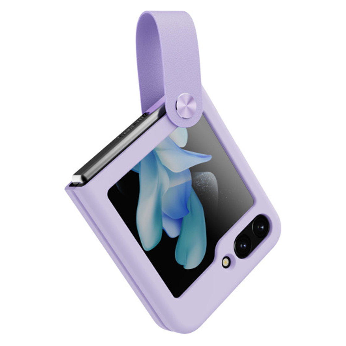 Nillkin - Galaxy Z Flip 5 - Carcasa Flex Flip - Misty Purple