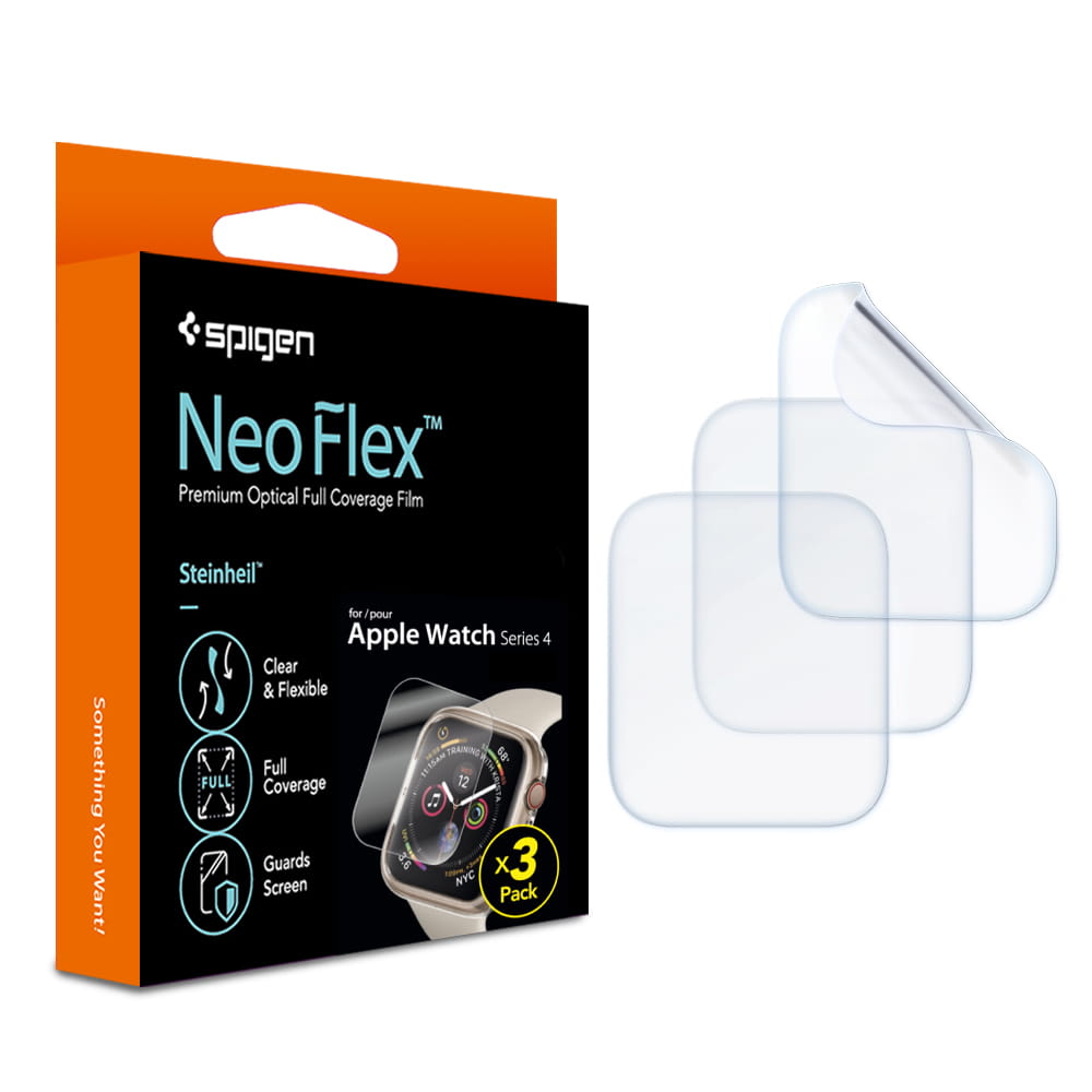 Spigen - Apple Watch 40mm - Protector de Pantalla Neo Flex Clear