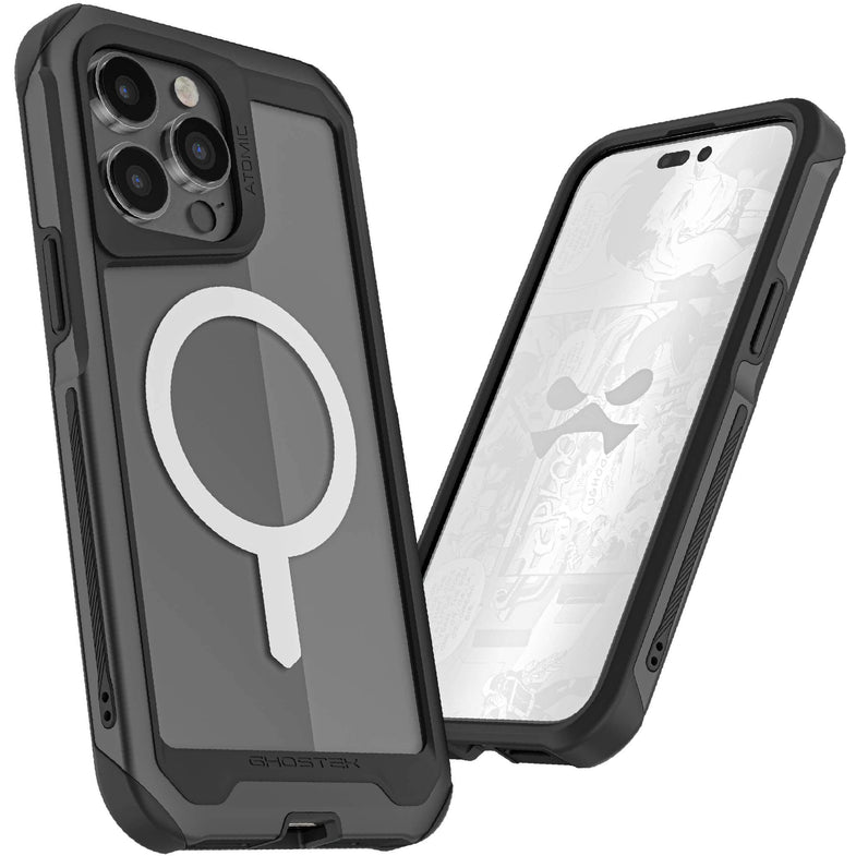 Ghostek - iPhone 15 Pro - Carcasa Atomic Slim (4th Gen) - Black