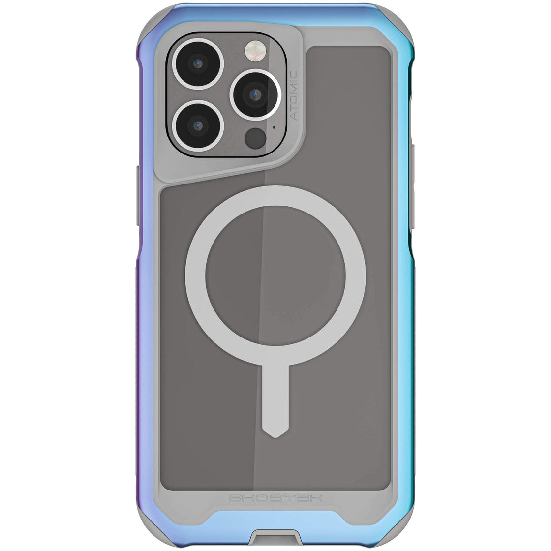 Ghostek - iPhone 15 Pro Max - Carcasa Atomic Slim (4th Gen) MagSafe - Prismatic