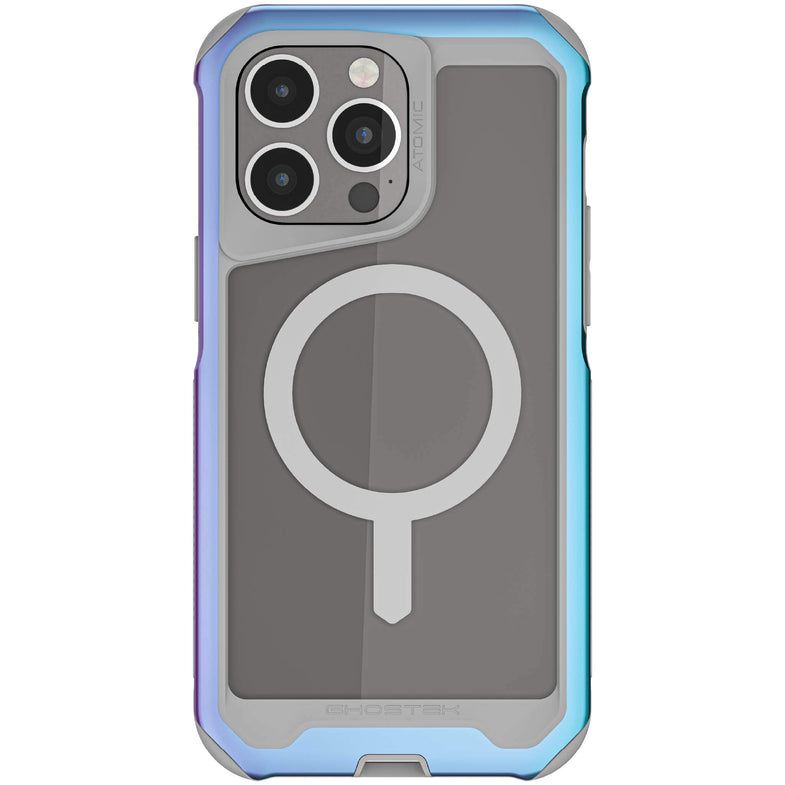 Ghostek - iPhone 15 Pro - Carcasa Atomic Slim (4th Gen) - Prismatic