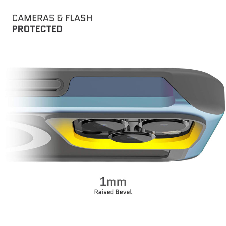 Ghostek - iPhone 15 Pro - Carcasa Atomic Slim (4th Gen) - Prismatic