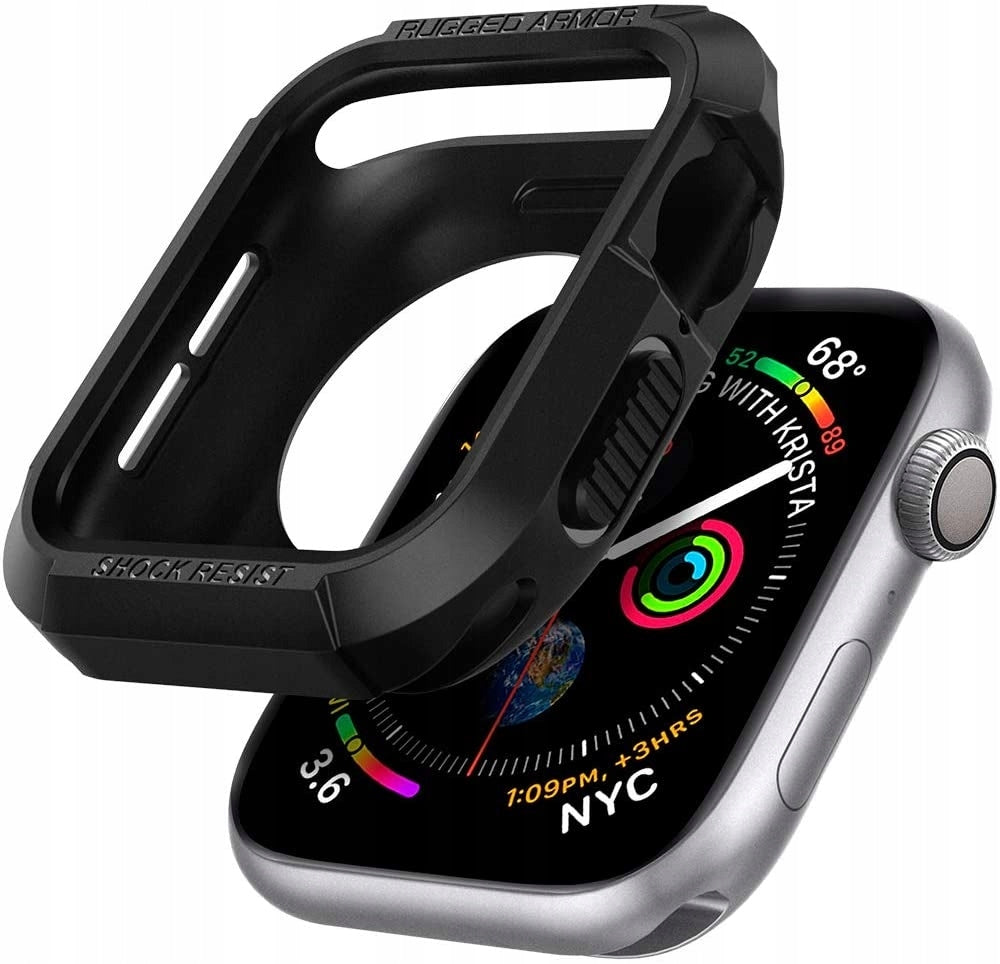 Spigen - Apple Watch (45/44/42) - Case Rugged Armor - Black