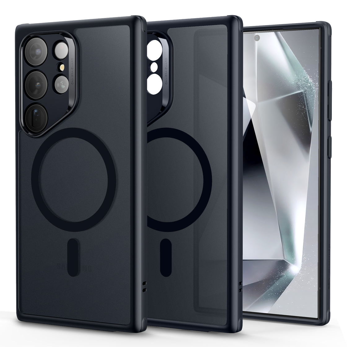 ESR - Galaxy S24 Ultra - Carcasa Classic Hybrid Case (HaloLock) - Frosted Black