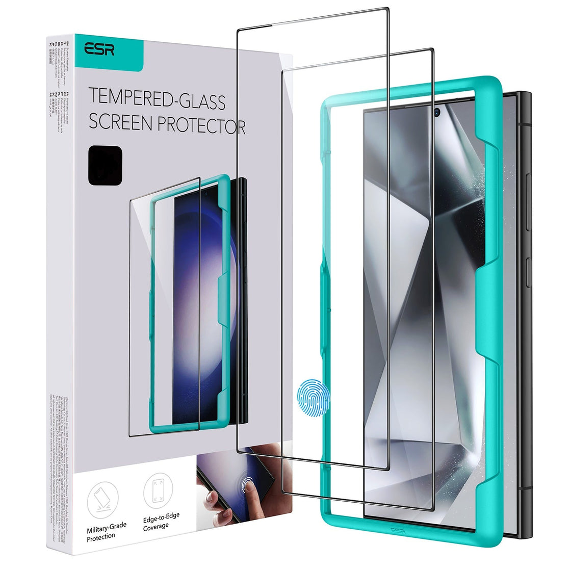 ESR - Galaxy S24 Ultra - Protector de pantalla Tempered-Glass Screen Protector