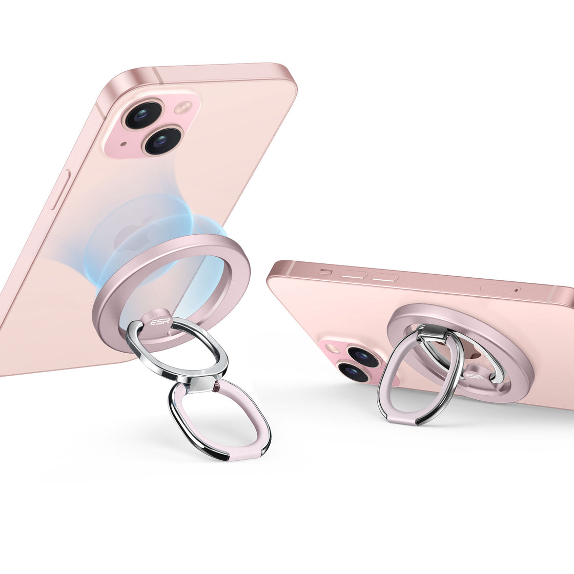 ESR - Soporte magnetico HaloLock Ring Stand - Pastel Pink