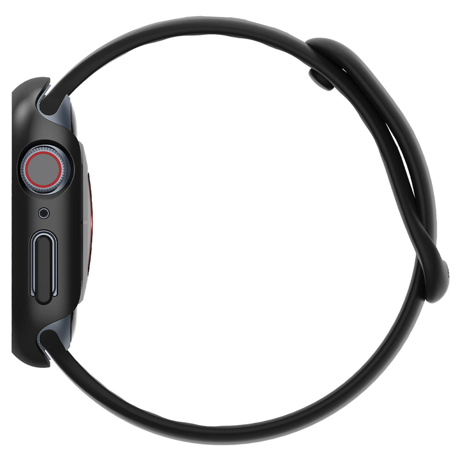 Spigen - Apple Watch Series SE/6/5/4 (44mm) - Carcasa Thin Fit - Negro