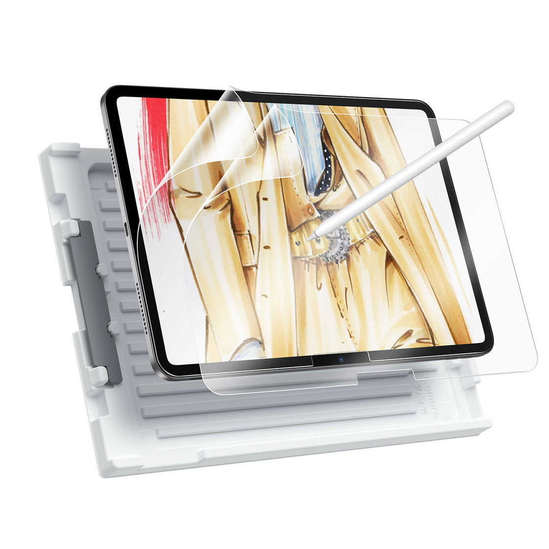 ESR - iPad Air 13 (2024) - Protector de pantalla Paper-Feel Screen Protector (2pack)
