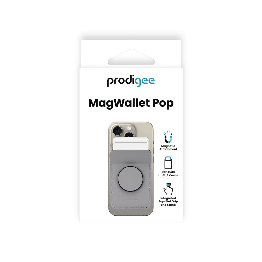 Prodigee - Tarjetero MagWallet Pop, Grey
