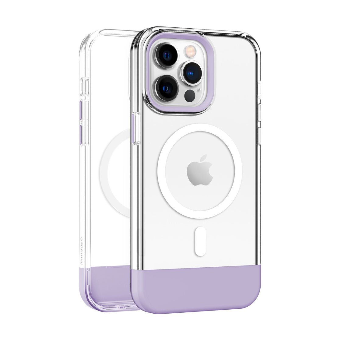 Nimbus9 - iPhone 15 Pro Max - Carcasa Ghost 3 - Clear Lilac