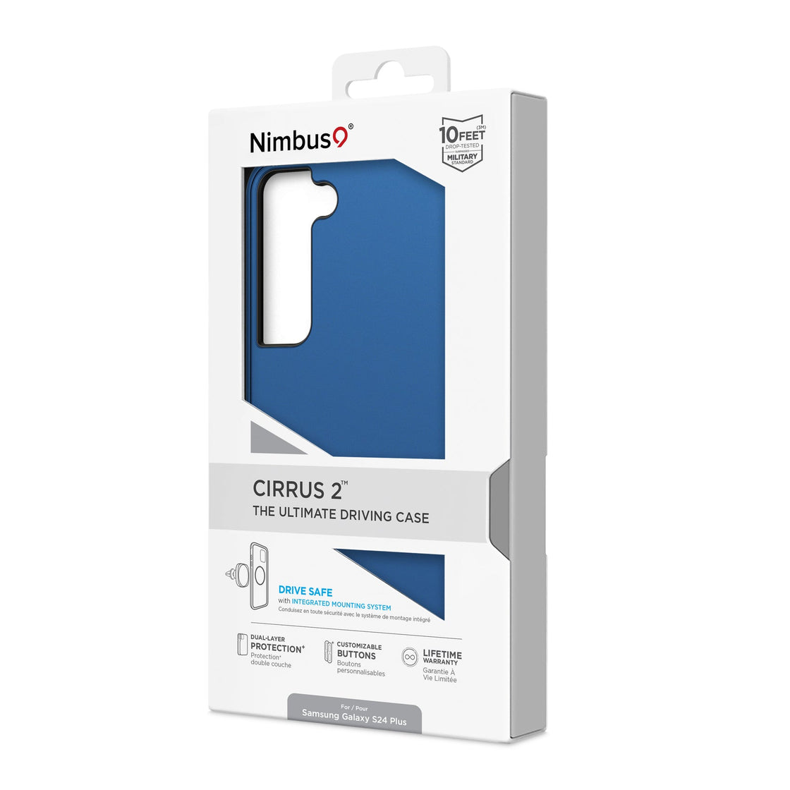Nimbus9 - Galaxy S24 Plus - Carcasa Cirrus 2 - Cobalt Blue