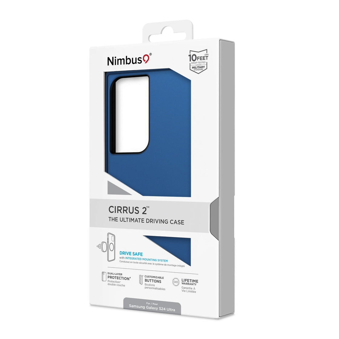 Nimbus9 - Galaxy S24 Ultra - Carcasa Cirrus 2 - Cobalt Blue