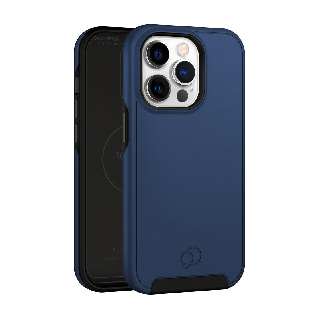 Nimbus9 - iPhone 15 Pro - Carcasa Cirrus 2 - Midnight Blue