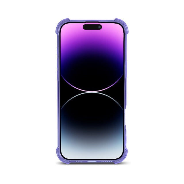 CLICK - iPhone 16 Pro - Carcasa Clear Rugged Magsafe - Purple