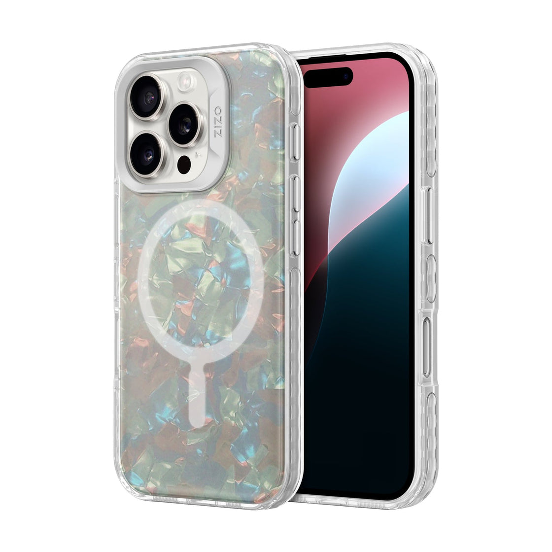 Zizo - iPhone 16 Pro Max - Carcasa JEWEL - Opal
