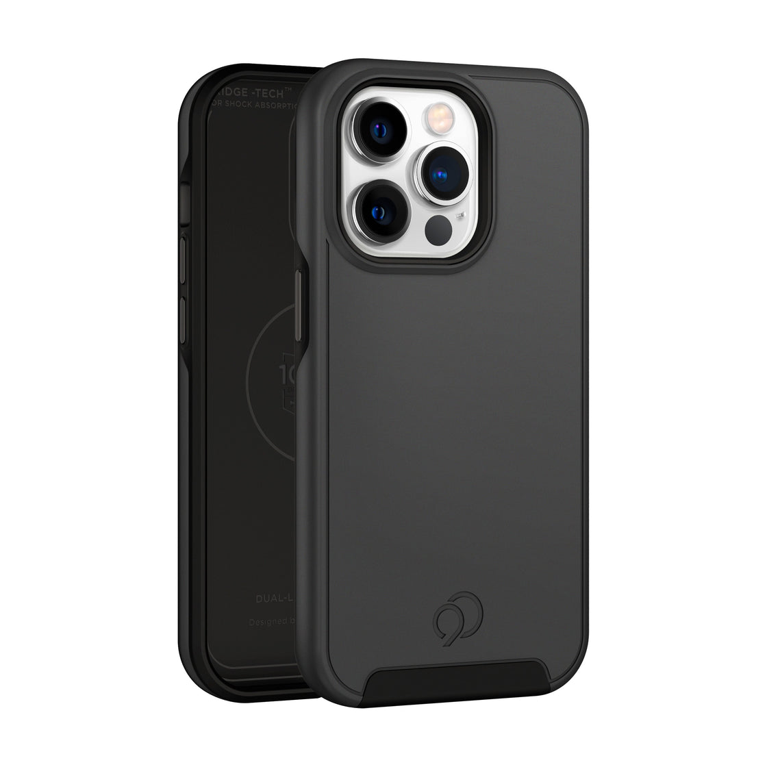Nimbus9 - iPhone 15 Pro - Carcasa Cirrus 2 - Gunmetal Gray