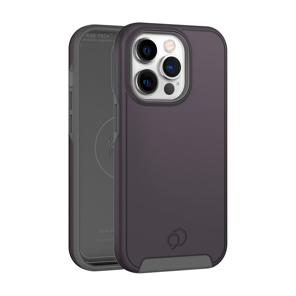 Nimbus9 - iPhone 15 Pro - Carcasa Cirrus 2 - Plum