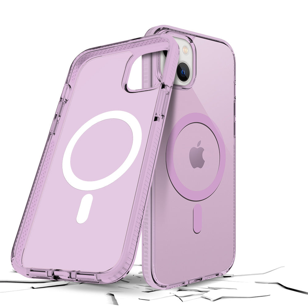 Prodigee - iPhone 15/14 Plus Carcasa  Safetee Neo - Lilac + Mag