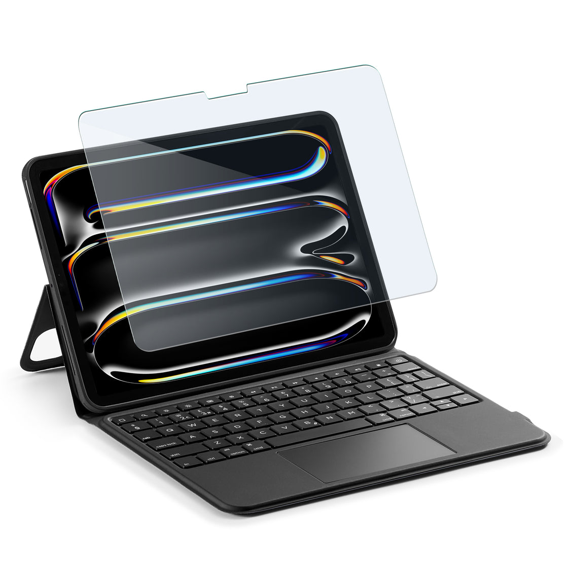 ESR - iPad Air 11 (2024) / Air 10.9 (5th/4th Gen) - Protector con teclado Ascend Keyboard Case US Layout - Black