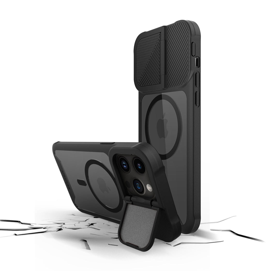 Prodigee - iPhone 15 Pro Max - Carcasa SideKick - Black
