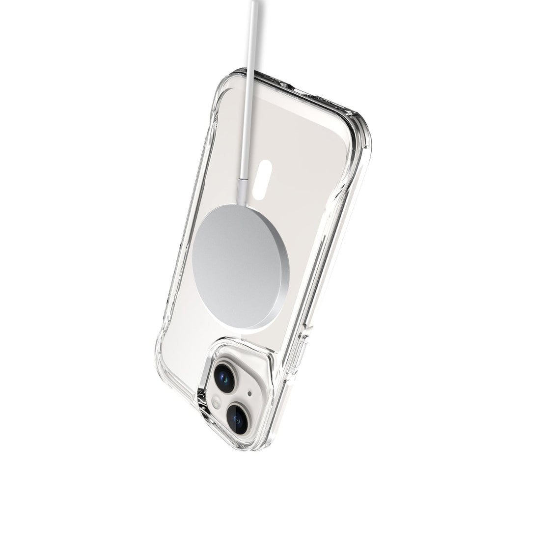 Prodigee - iPhone 15/14/13 Carcasa  Super Hero - Clear + Mag