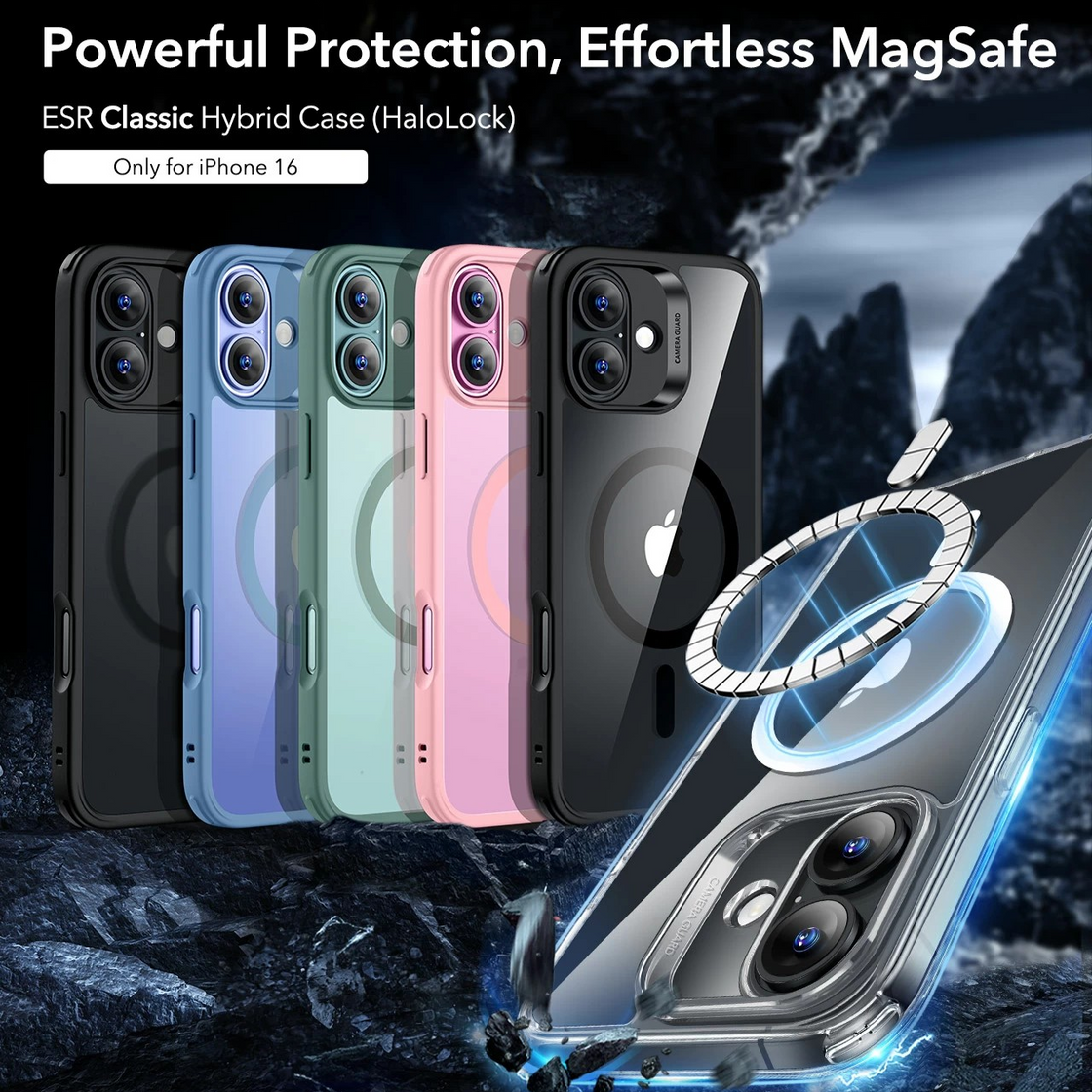 ESR - iPhone 16 - Carcasa Classic Hybrid - Clear