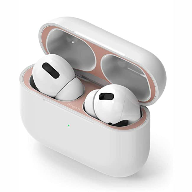 Ringke - AirPods Pro - Dust Guard Sticker - Color Space Gray (2pack)