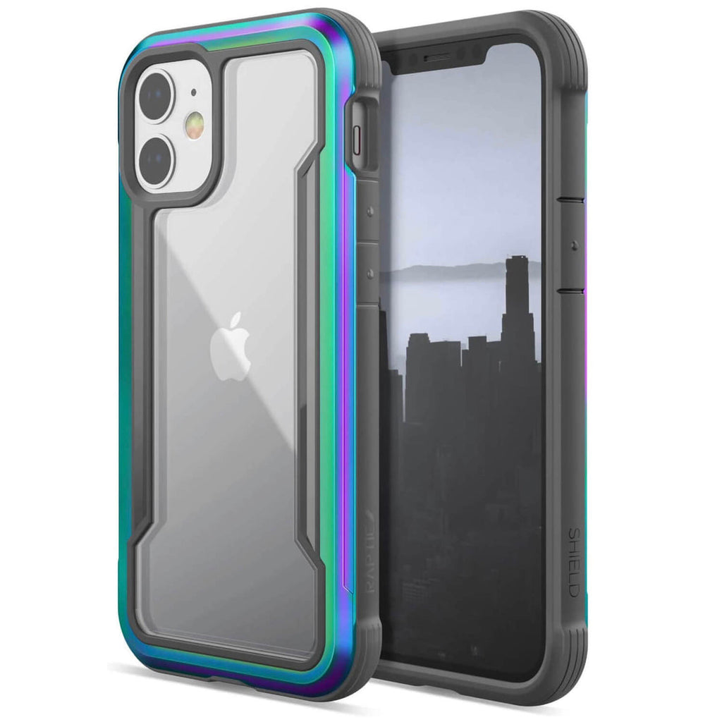 X-Doria - iPhone 12/12 Pro - Carcasa Raptic Shield - Iridescent