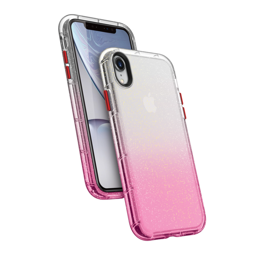Zizo - iPhone XR - Carcasa Surge - Pink Glitter