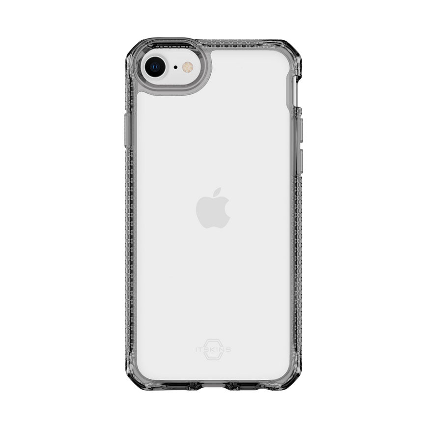 ITSKINS - iPhone SE / 8 / 7 - Carcasa HYBRID CLEAR - Black and Transparent