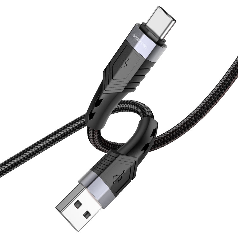 Borofone - BU35 Type-C Influence charging data cable - negro