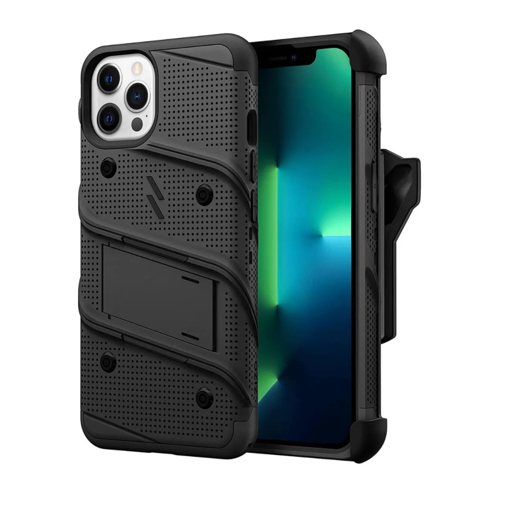 Zizo - iPhone 13 Pro Max - Carcasa Bolt - Black