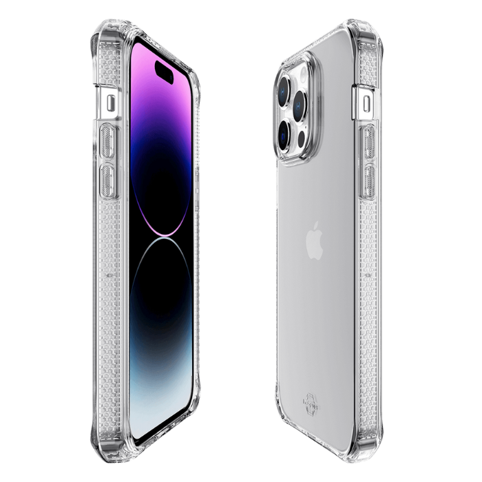 ITSKINS - iPhone 14 Pro Max ( 6.7") - Carcasa SPECTRUM R // CLEAR - Transparent