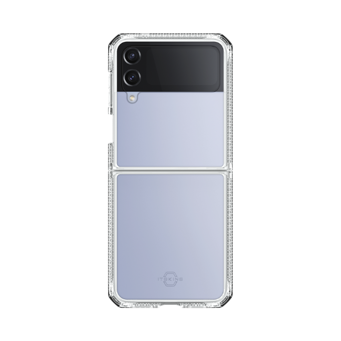 ITSKINS - Carcasa HYBRID R // CLEAR para Galaxy Z Flip 4 - Transparent