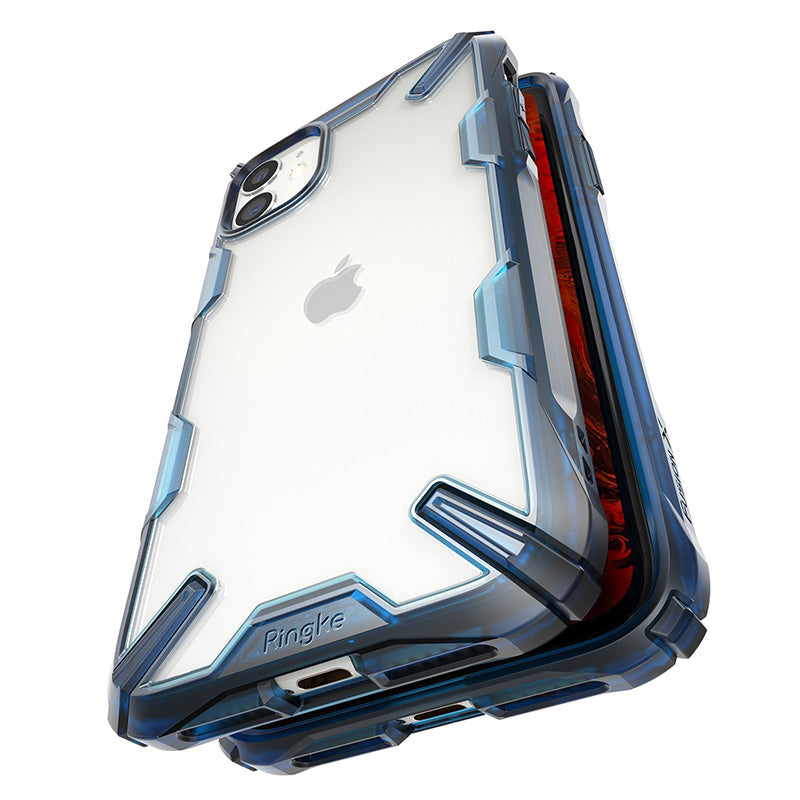 Ringke - iPhone 11 - Carcasa FUSION X - Color SPACE BLUE