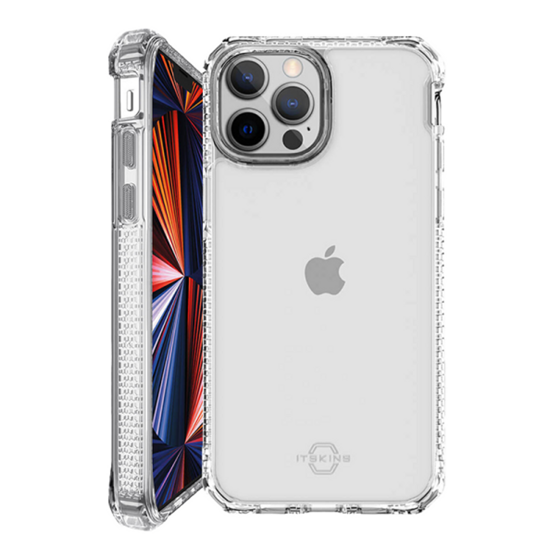 ITSKINS - iPhone 13 Pro - Carcasa HYBRID CLEAR - Transparent