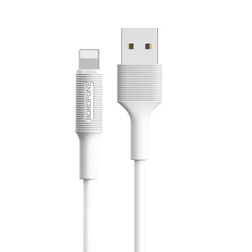 Borofone - BX1 EzSync iP USB cable - Blanco