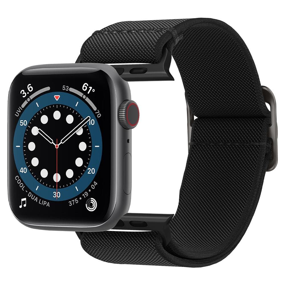 Spigen - Apple Watch Series SE/6/5/4 (44mm) - Correa para reloj modelo Life Fit - Negro