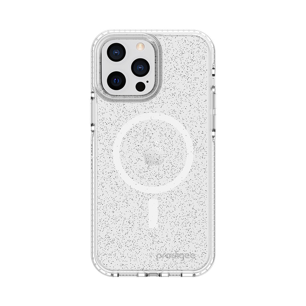 Prodigee - iPhone 14 Pro Max 6.7 - Carcasa Superstar - Clear + Mag