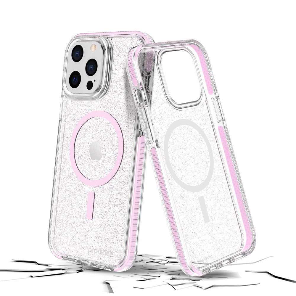 Prodigee - iPhone 14 Pro Max 6.7 - Carcasa Superstar - Rose + Mag