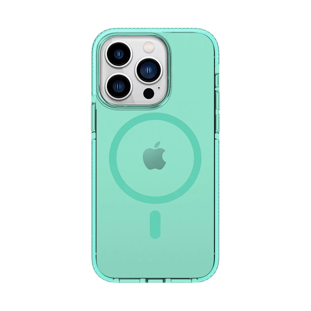 Prodigee - iPhone 14 Pro Max - Carcasa Safetee Neo - Mint + Mag
