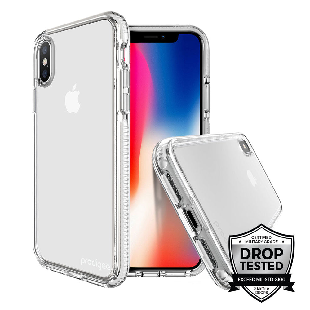 Prodigee - iPhone XS Max - Carcasa Safetee Steel - Blanco