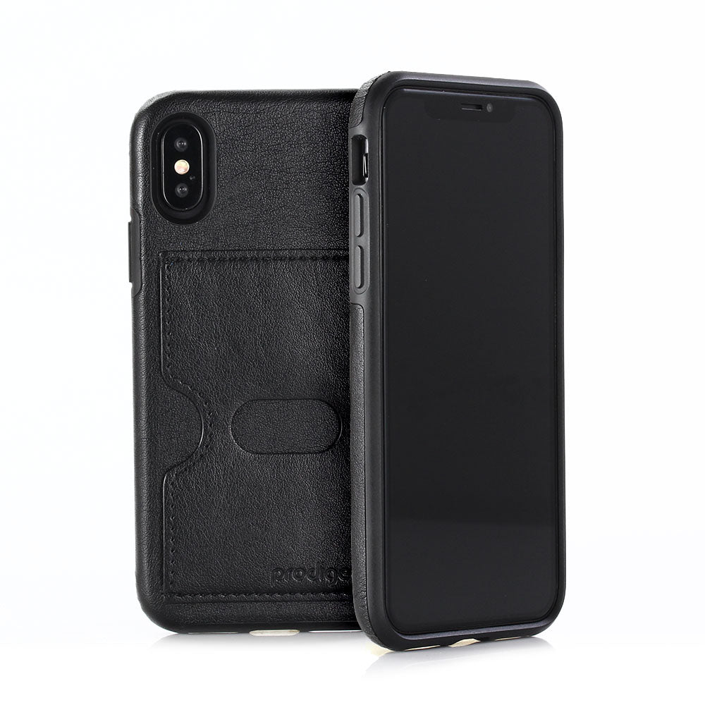 Prodigee - iPhone XS Max - Carcasa Wallegee Pro - Negro